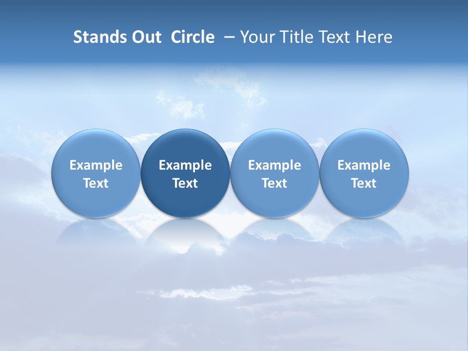 Natural Wind Dark PowerPoint Template