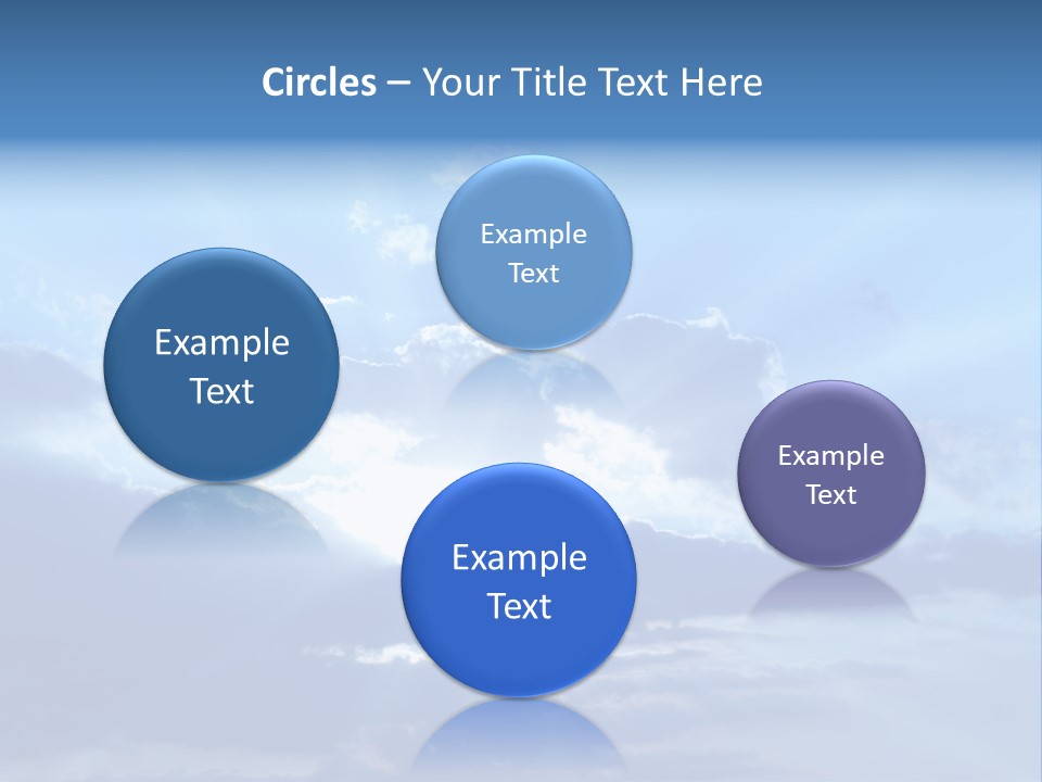 Natural Wind Dark PowerPoint Template