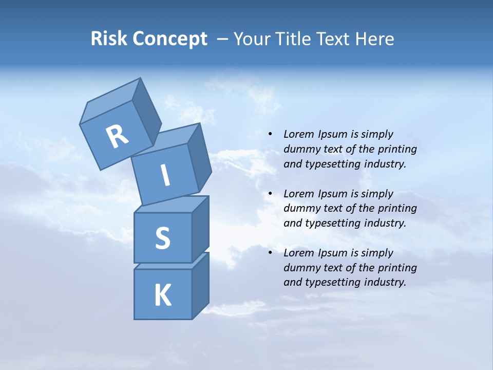 Natural Wind Dark PowerPoint Template