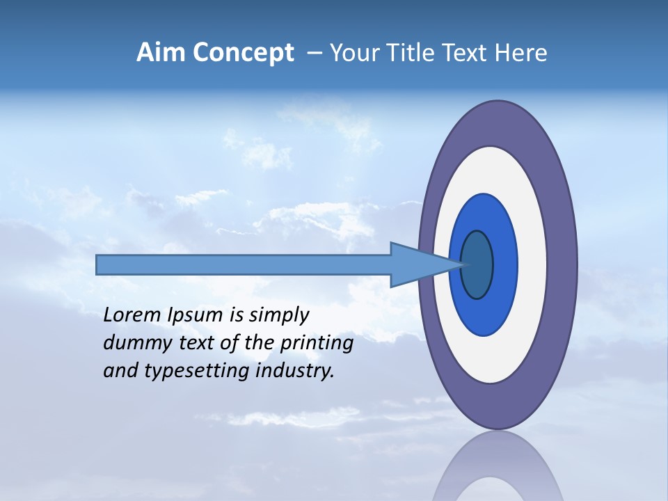 Natural Wind Dark PowerPoint Template