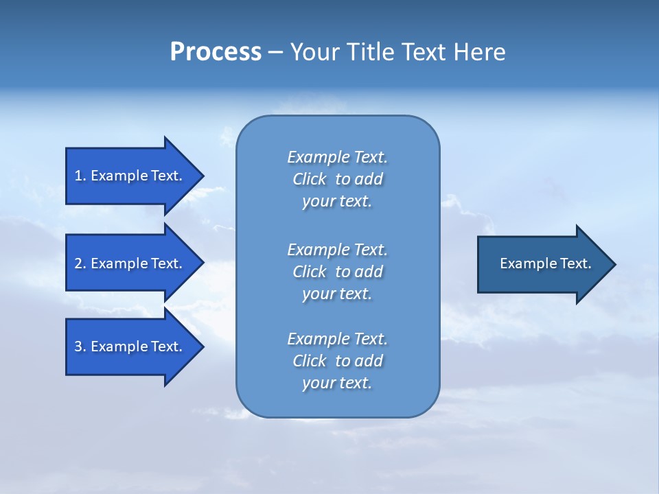 Natural Wind Dark PowerPoint Template