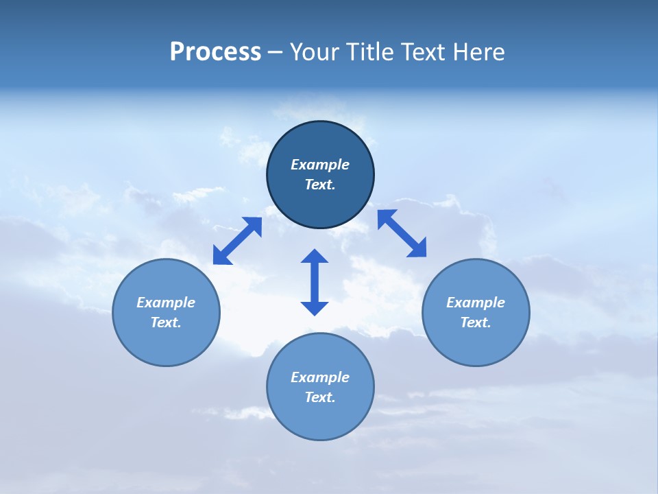 Natural Wind Dark PowerPoint Template
