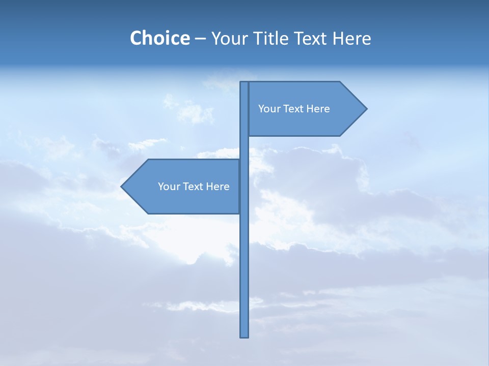 Natural Wind Dark PowerPoint Template