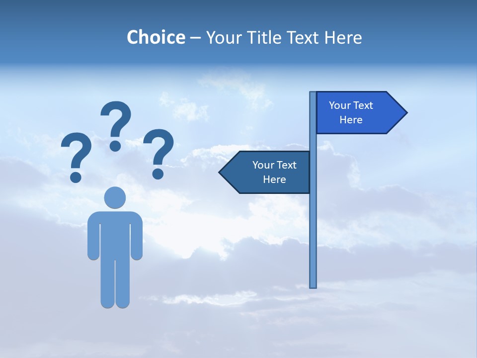 Natural Wind Dark PowerPoint Template