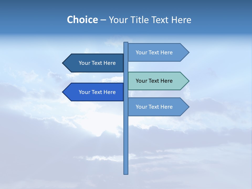 Natural Wind Dark PowerPoint Template