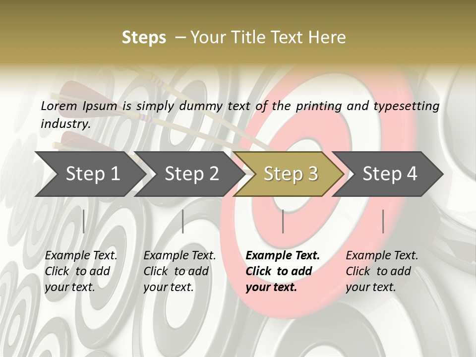 Selection Relaxation Sign PowerPoint Template