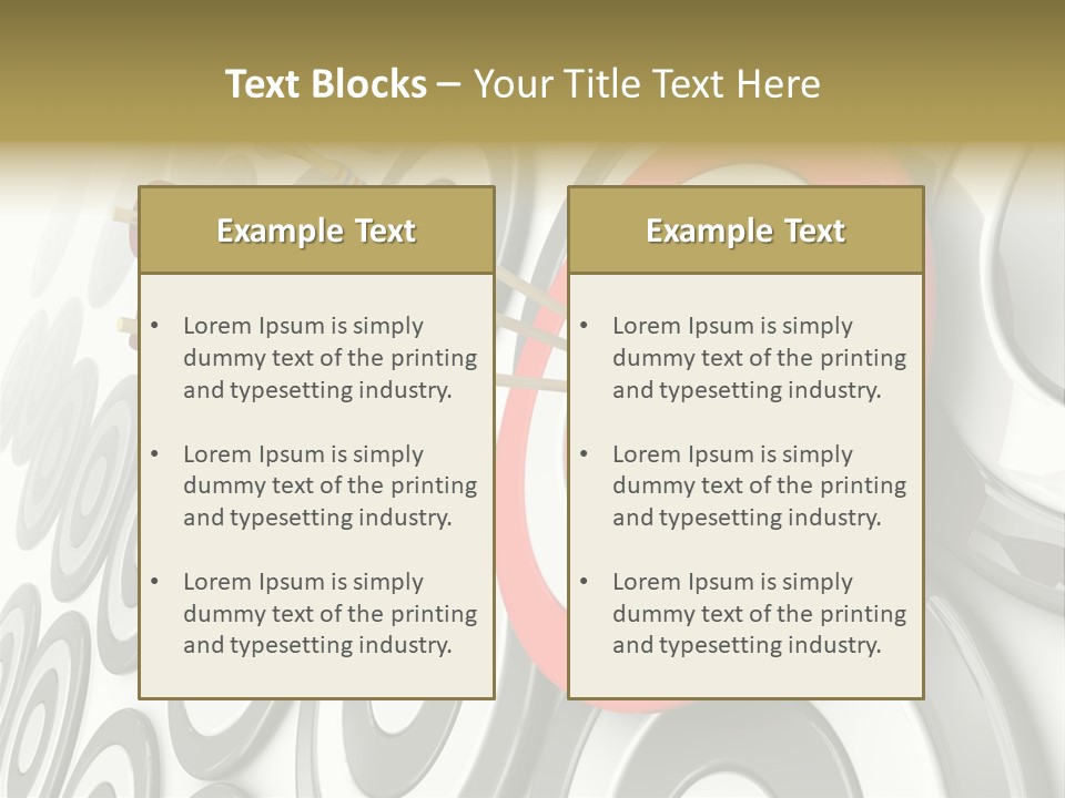Selection Relaxation Sign PowerPoint Template
