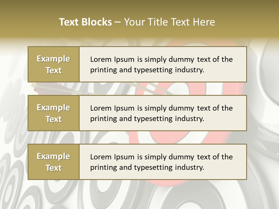 Selection Relaxation Sign PowerPoint Template