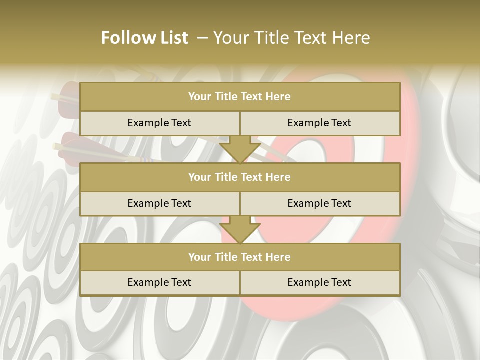Selection Relaxation Sign PowerPoint Template