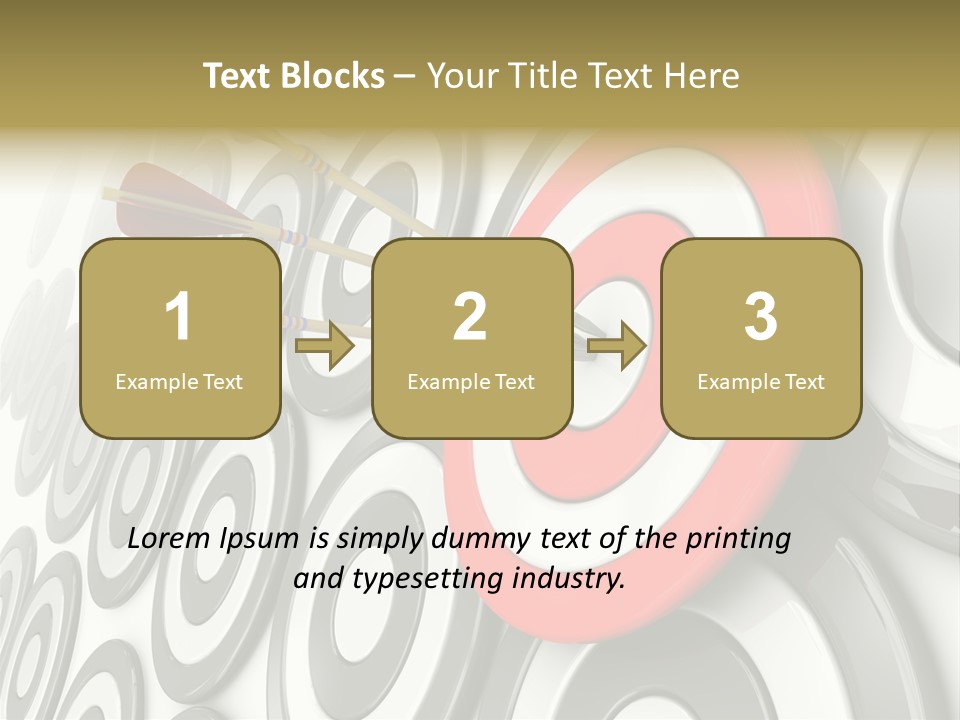 Selection Relaxation Sign PowerPoint Template