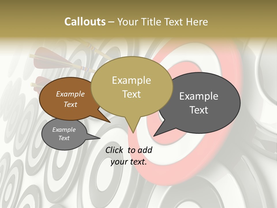 Selection Relaxation Sign PowerPoint Template
