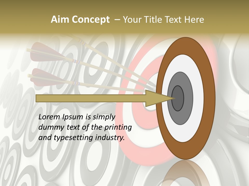 Selection Relaxation Sign PowerPoint Template