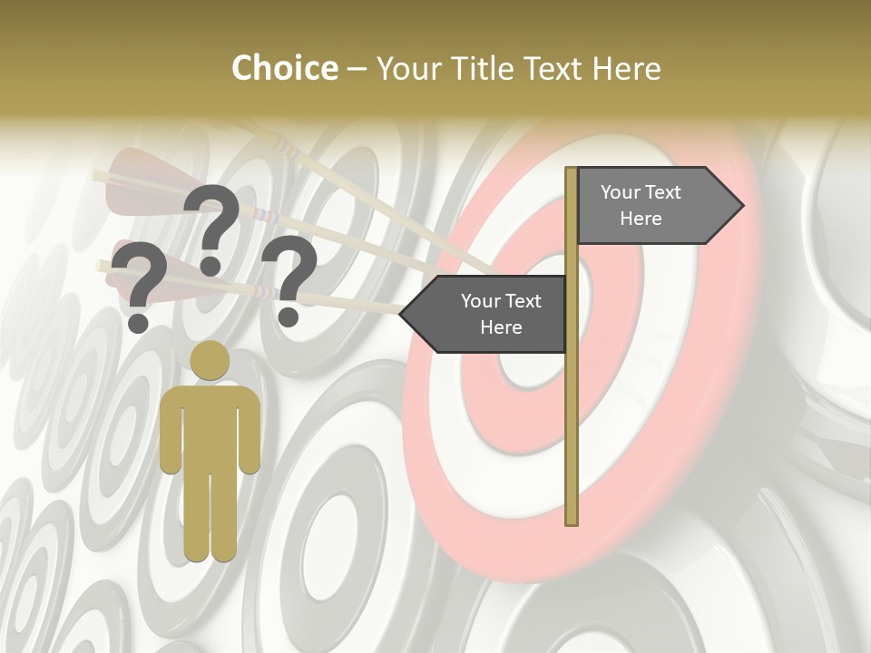 Selection Relaxation Sign PowerPoint Template