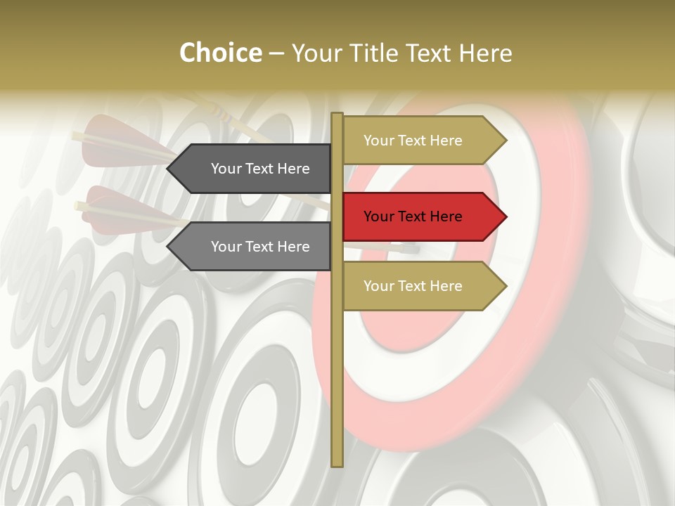 Selection Relaxation Sign PowerPoint Template
