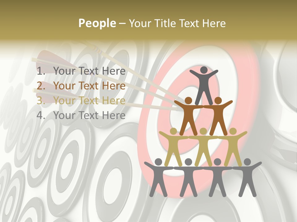 Selection Relaxation Sign PowerPoint Template