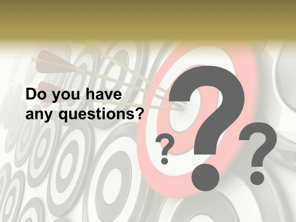 Selection Relaxation Sign PowerPoint Template