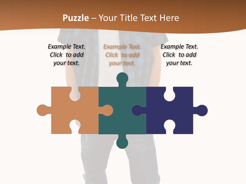 Single White Studio PowerPoint Template