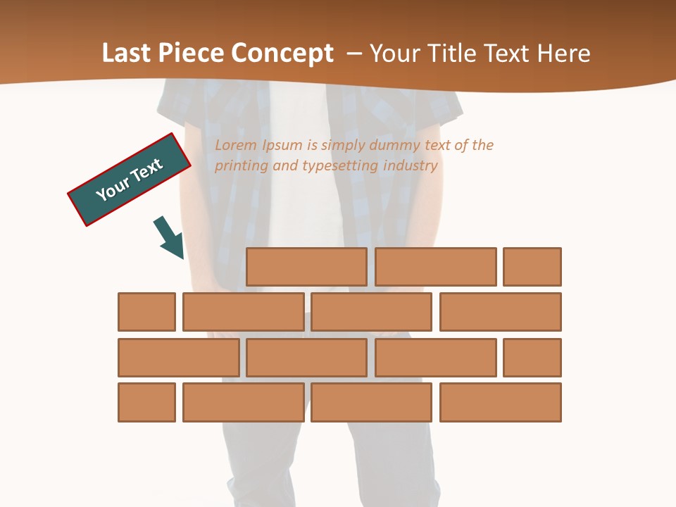 Single White Studio PowerPoint Template