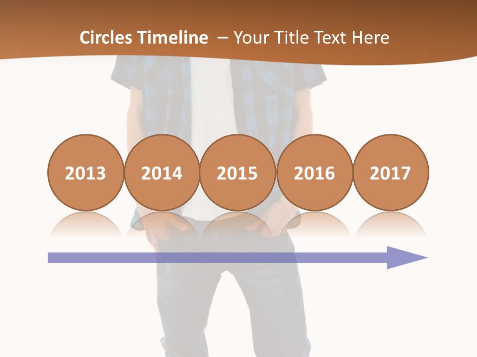 Single White Studio PowerPoint Template