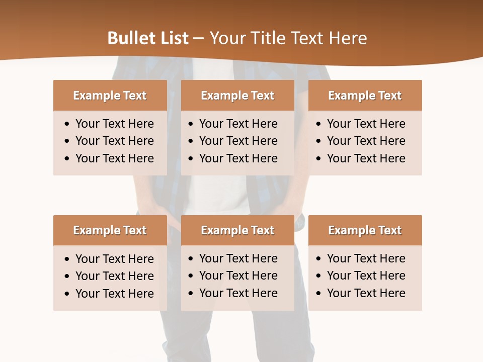 Single White Studio PowerPoint Template