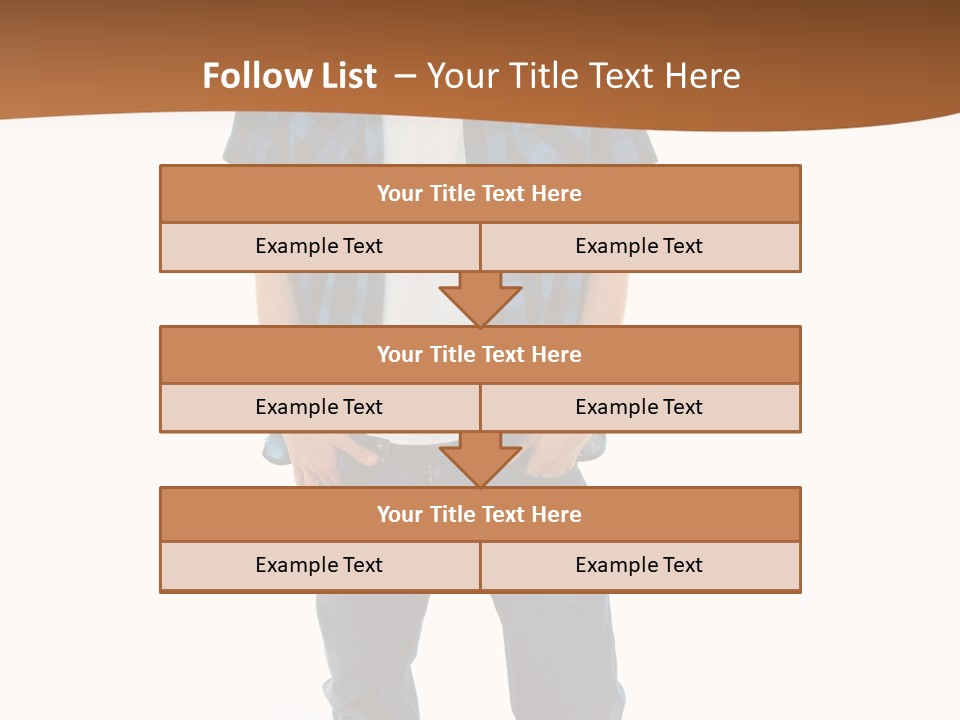 Single White Studio PowerPoint Template