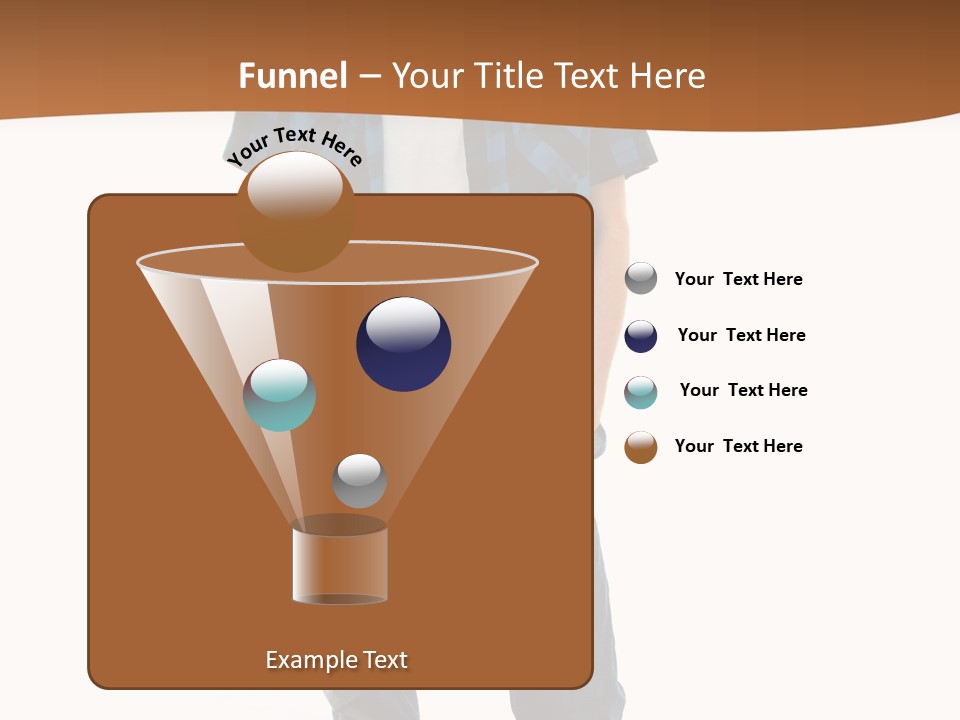Single White Studio PowerPoint Template