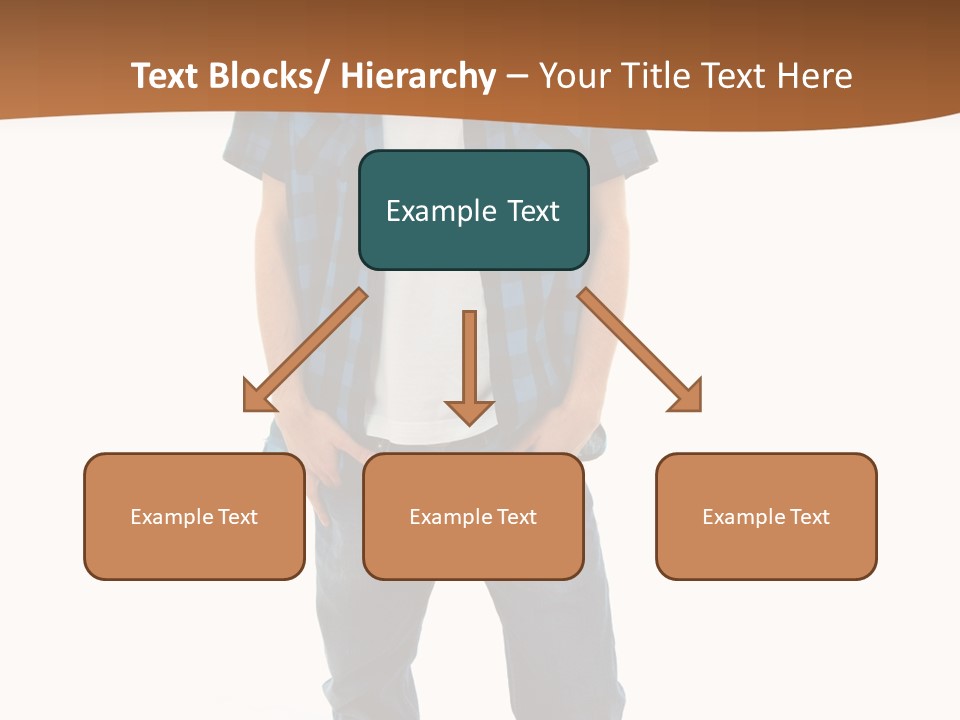 Single White Studio PowerPoint Template