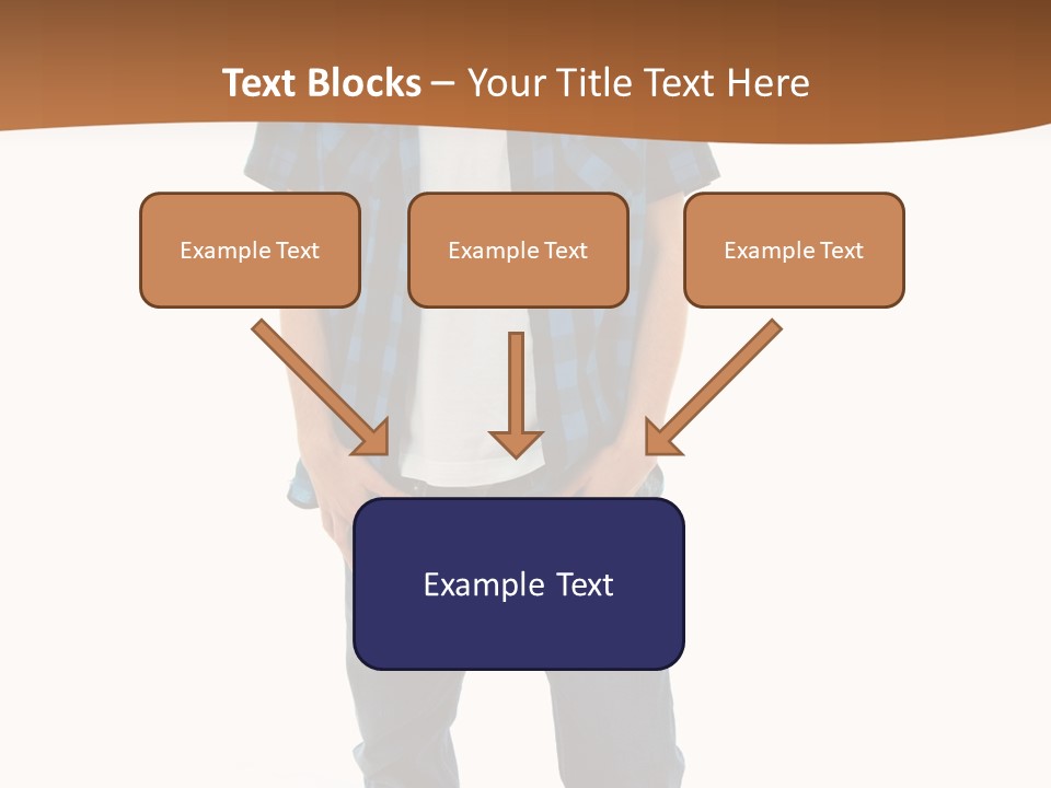 Single White Studio PowerPoint Template