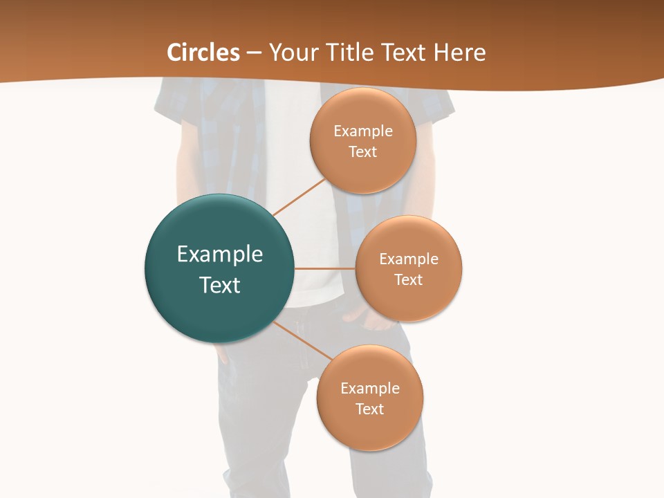 Single White Studio PowerPoint Template