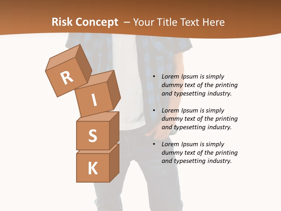 Single White Studio PowerPoint Template