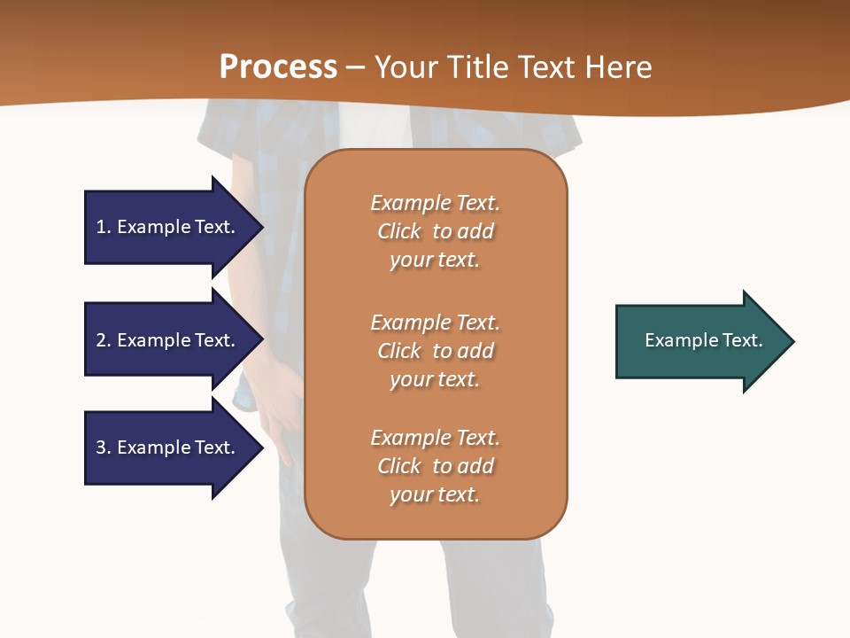 Single White Studio PowerPoint Template