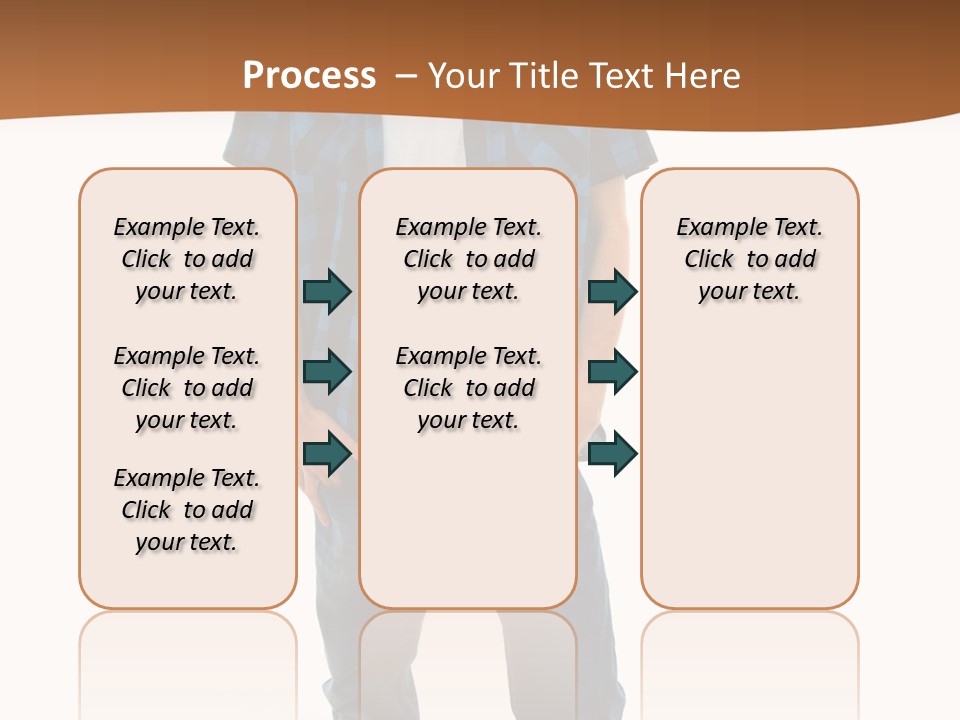 Single White Studio PowerPoint Template