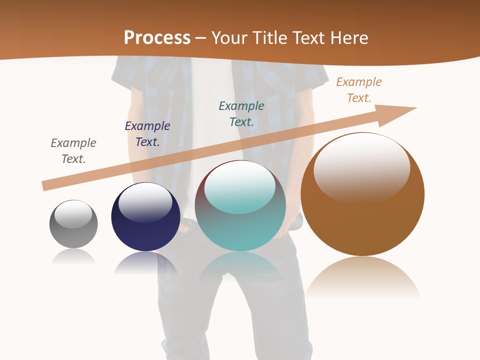 Single White Studio PowerPoint Template