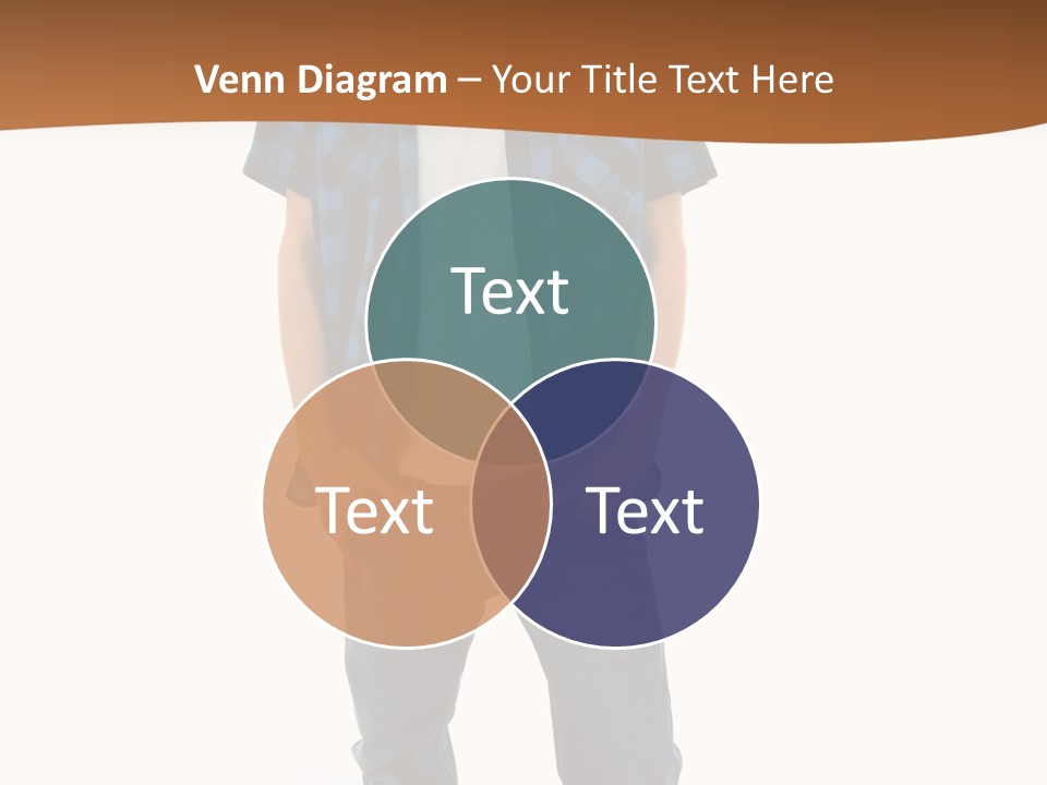 Single White Studio PowerPoint Template