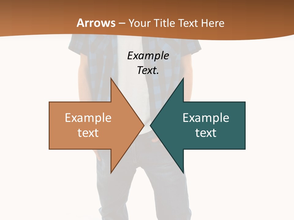Single White Studio PowerPoint Template