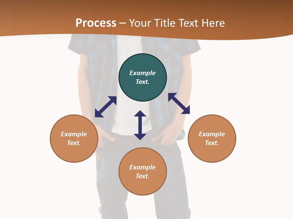 Single White Studio PowerPoint Template