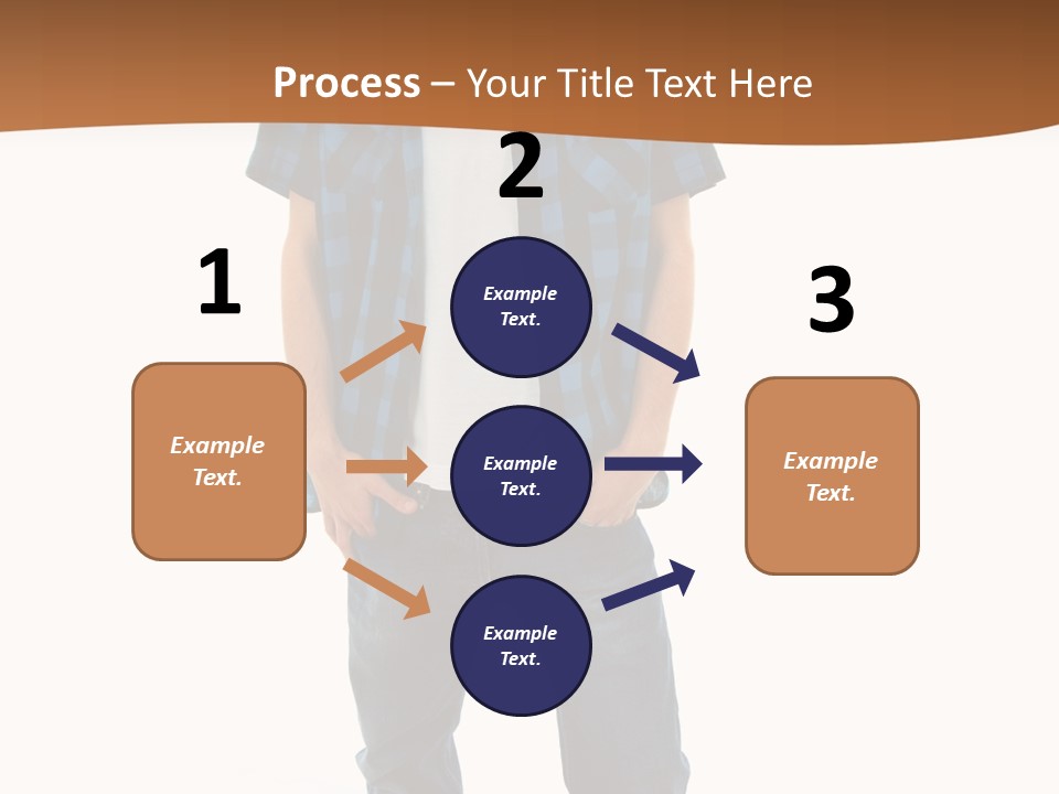 Single White Studio PowerPoint Template