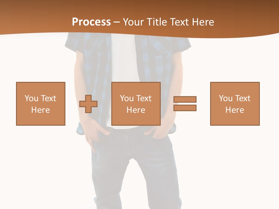 Single White Studio PowerPoint Template