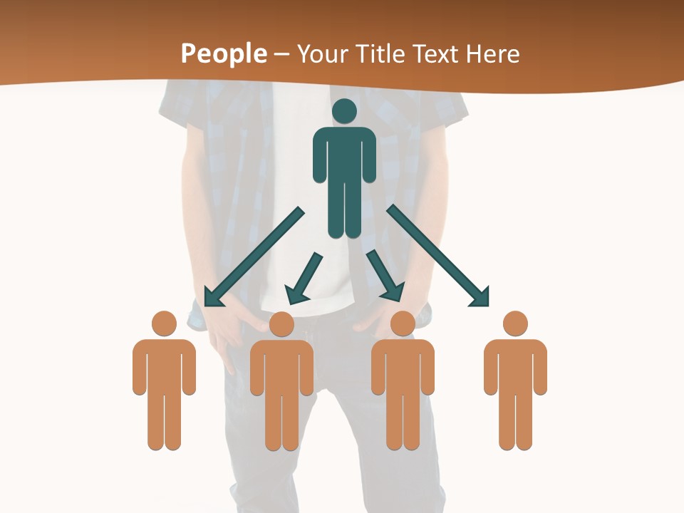 Single White Studio PowerPoint Template