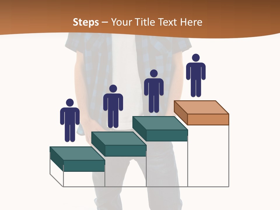 Single White Studio PowerPoint Template