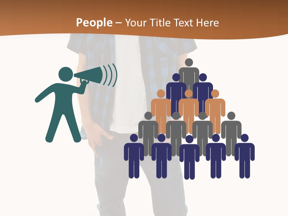 Single White Studio PowerPoint Template