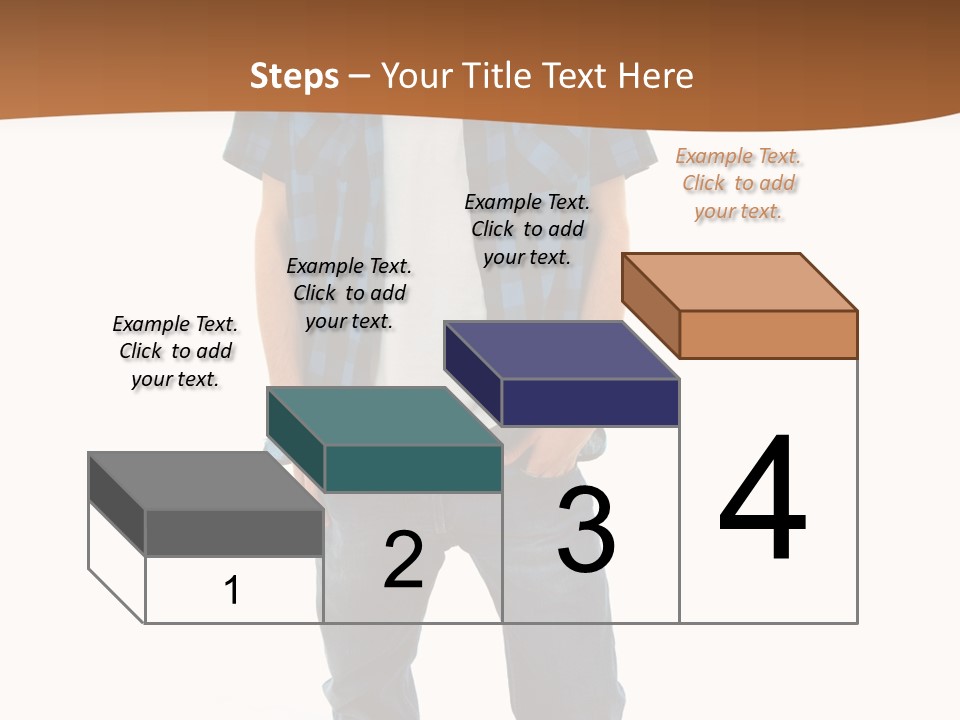 Single White Studio PowerPoint Template