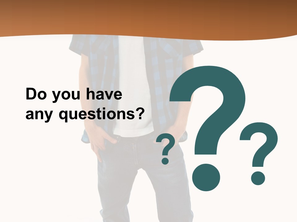 Single White Studio PowerPoint Template