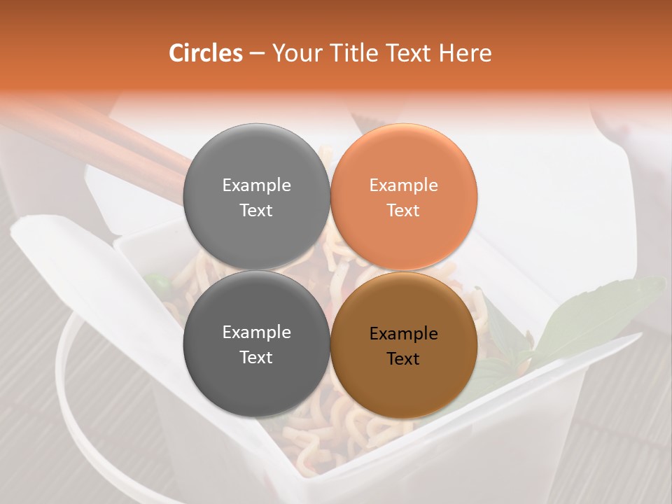 Noodles Nutrition Healthy PowerPoint Template