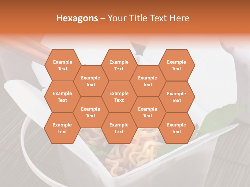 Noodles Nutrition Healthy PowerPoint Template