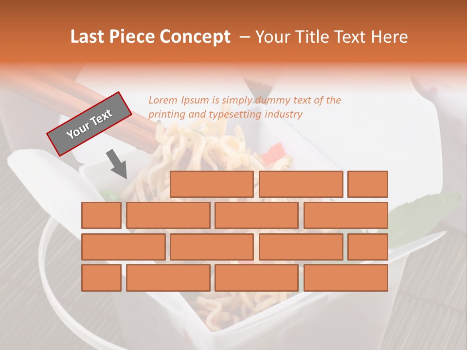 Noodles Nutrition Healthy PowerPoint Template