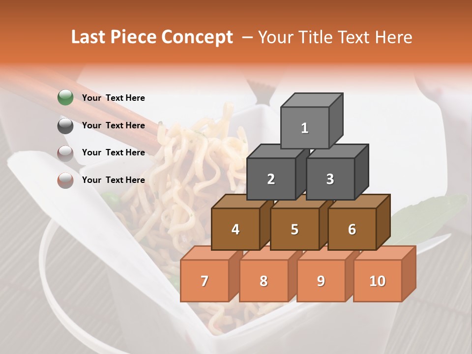 Noodles Nutrition Healthy PowerPoint Template