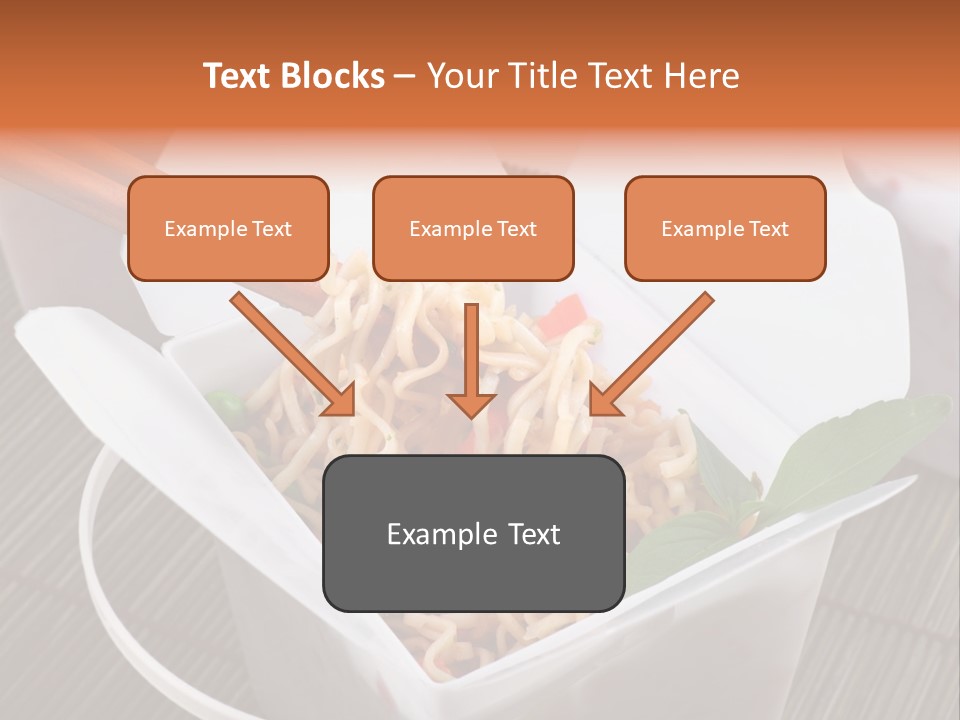 Noodles Nutrition Healthy PowerPoint Template