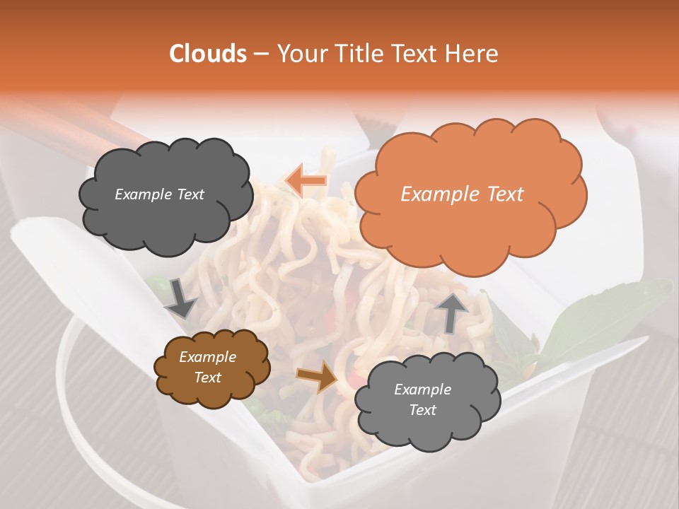 Noodles Nutrition Healthy PowerPoint Template