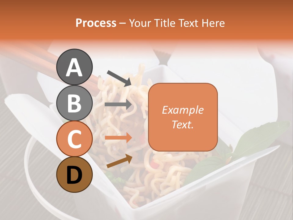 Noodles Nutrition Healthy PowerPoint Template
